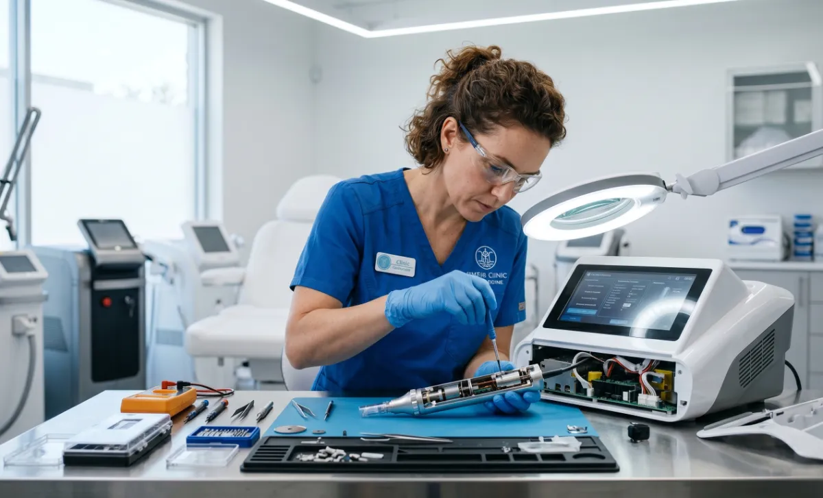 Servis estetického prístroja
